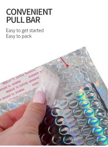 metallic bubble mailer